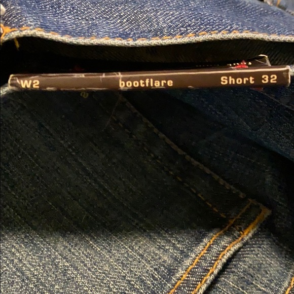 fcuk jeans NWT Bootflare 42 Dark Contrast - Picture 7 of 7